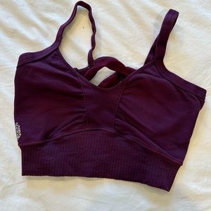 Free People Good Karma Scoop Neck Bra with Criss-Cross Straps